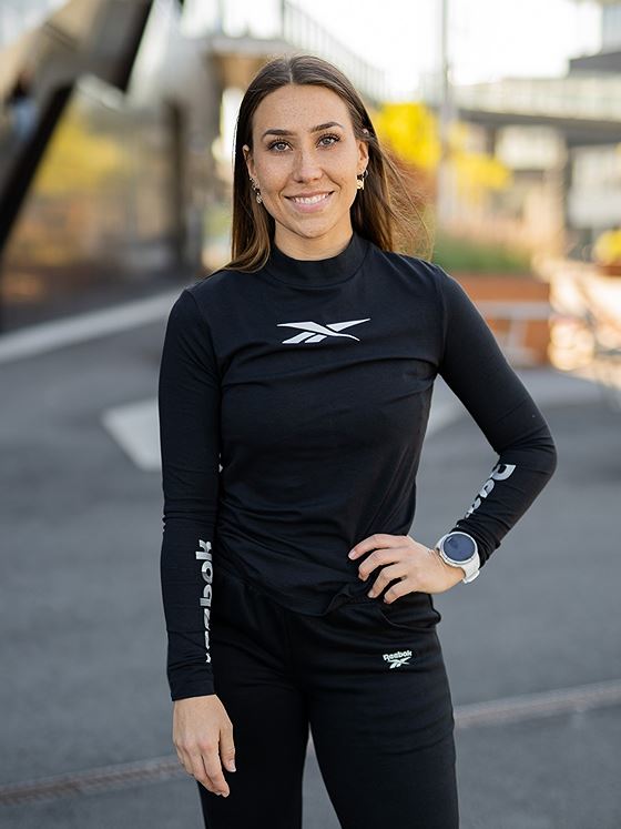 Reebok Long Sleeve Tee Black