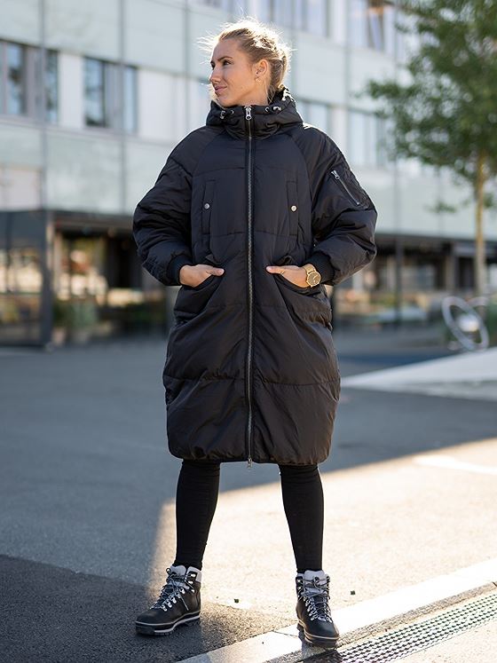 Ichi Bunala Down Jacket Black