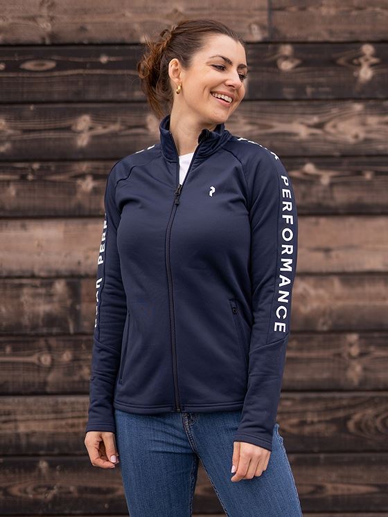 Peak Performance Rider Zip Jacket Blue Shadow