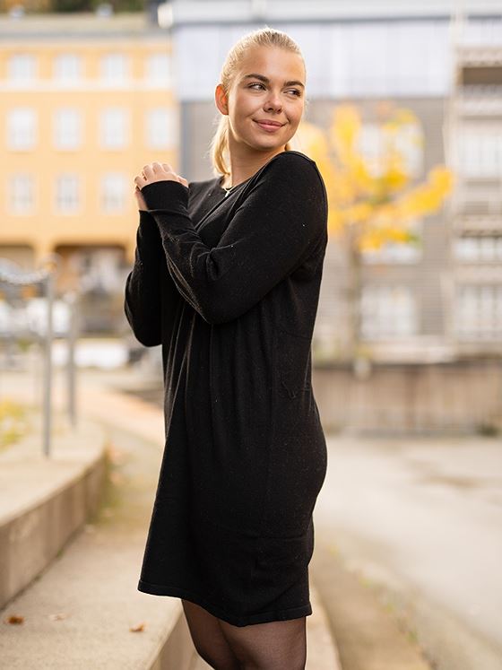 Ichi Kava Dress Black