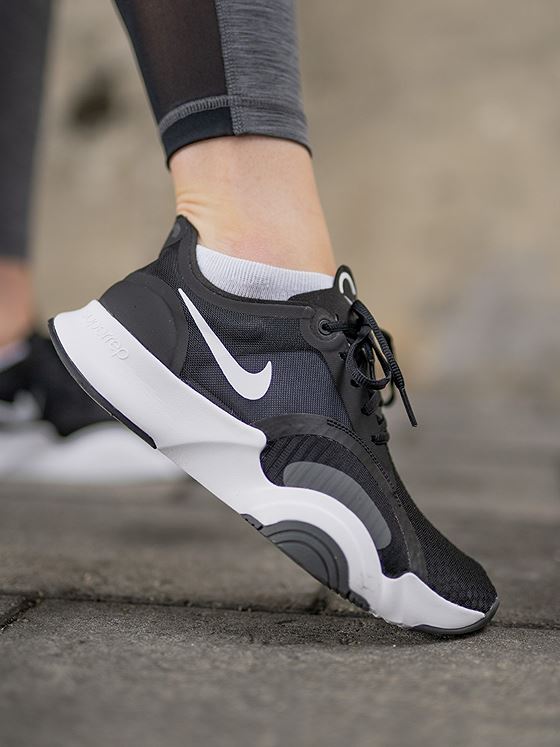 Nike Superrep Go White/ Black - Dark Smoke Grey