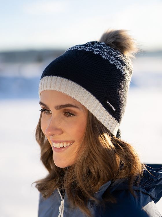 Twentyfour Finse Freja Lue Blekkblå