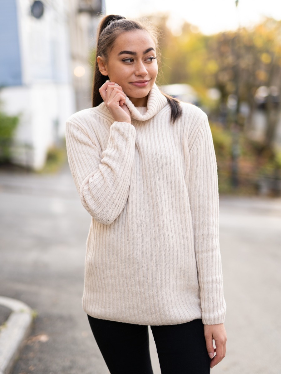 Urban Pioneers Adison Wool Turtlenck Sand Melange