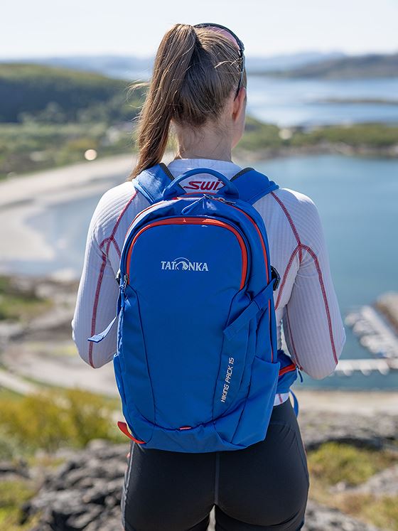 Tatonka Hiking Pack 15L Recco Blue