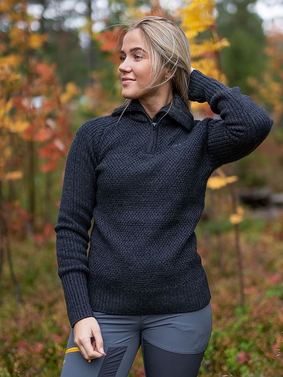 Bergans Ulriken Jumper Black Melange