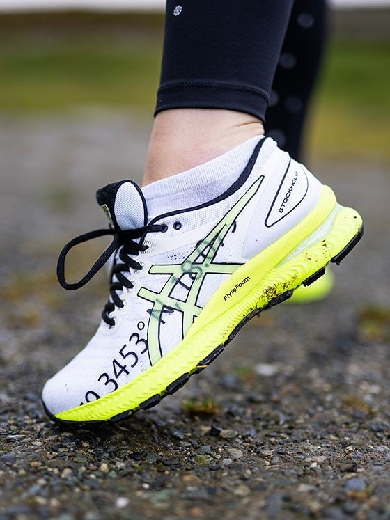 ASICS Gel-Nimbus 22 White/ Safety Yellow