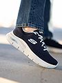 Skechers Arch Fit Sunny Outlook Navy Light Blue