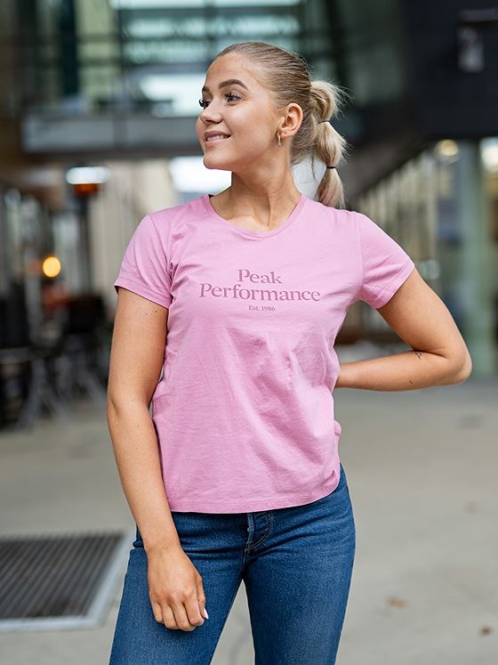 Peak Performance Original Tee Frosty Rose