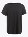 Athlecia Lizzy Slub Tee Black Melange