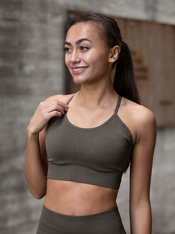 Athlecia Foan Seamless Bra Olive