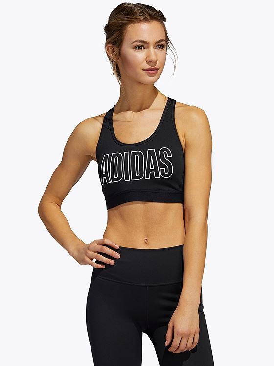 adidas Ask Sports Bra Black/ White