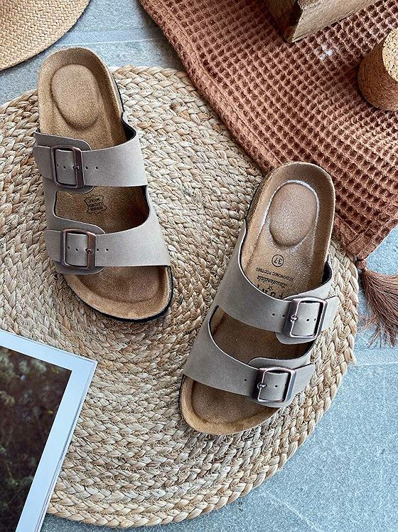 Fort Lauderdale Antibes Cork Sandal Grå