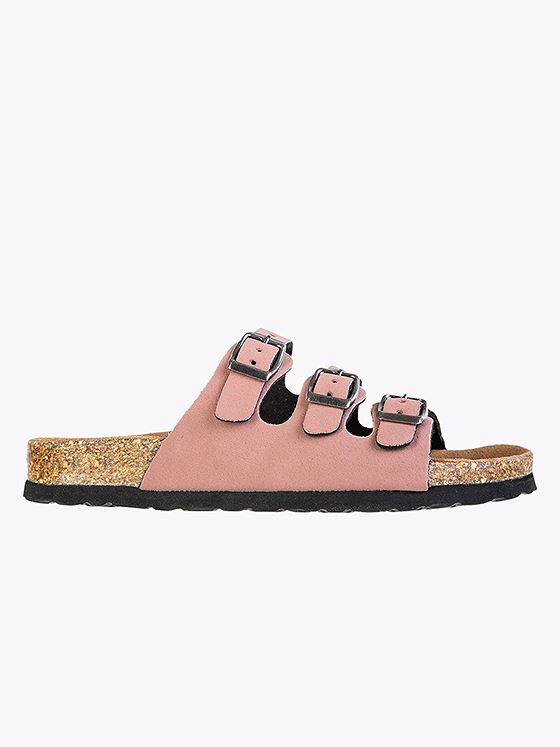 Fort Lauderdale Santa Cork Sandals Dusty Rose