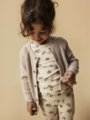 Lil- Atelier Gavo Eko Long Sleeve Slim Top Turtledove