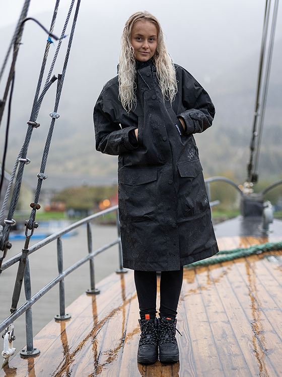 GoFranck Outerproofs Cold Winter Waterproof Parka Deep black