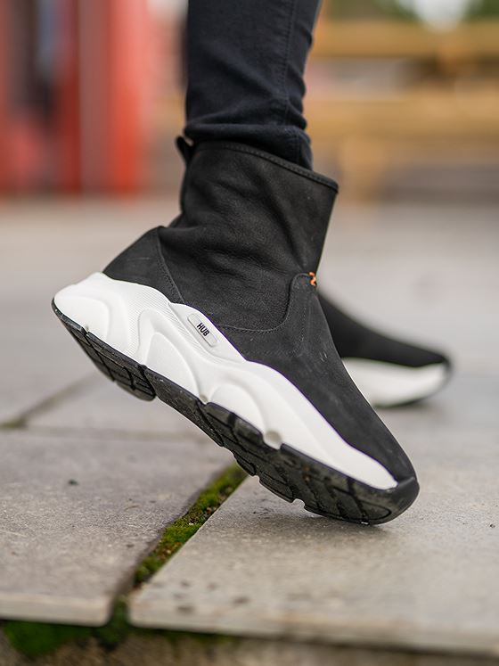 HUB Rock High Oiled Nubuck Black/Off White