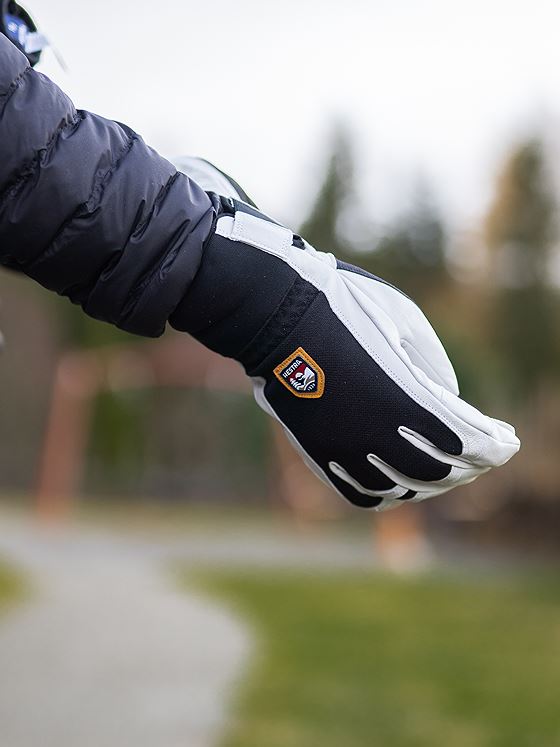 Hestra Army Leather Patrol 5-finger Svart