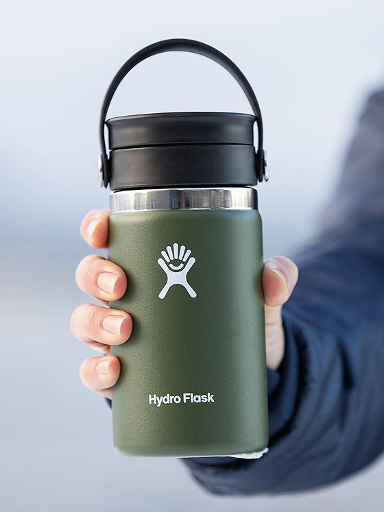 Hydro Flask 12 OZ Wide Mouth Flex Sip Lid Olive