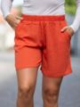 Ichi Marrakech Shorts Summer Fig