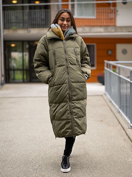 Ichi Bunala Down Jacket 2 Ivy green