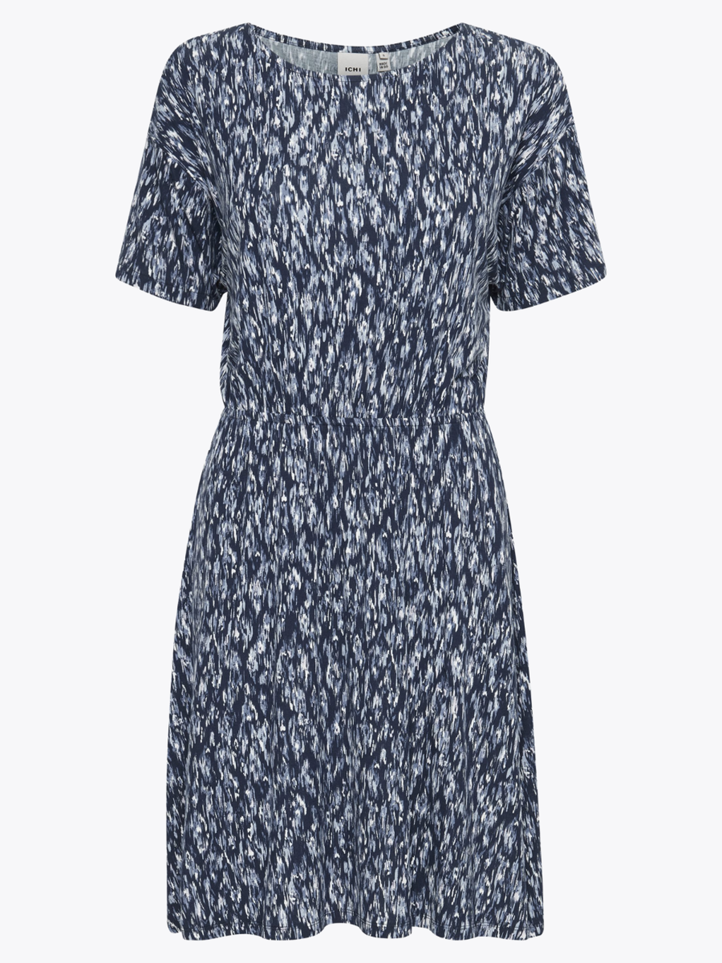 Ichi Lisa Dress 12 Cashmere Blue