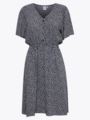 Ichi Vera Dress Total Eclipse