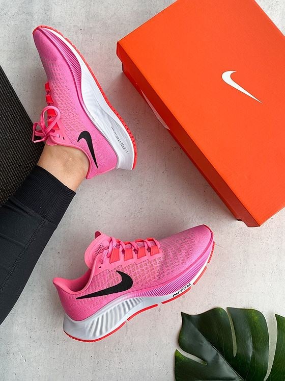 Nike Air Zoom Pegasus 37 Pink Glow/ Black-Platinum Violet-White