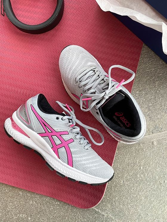 ASICS Gel-Nimbus 22 Piedmont Grey/ Hot Pink