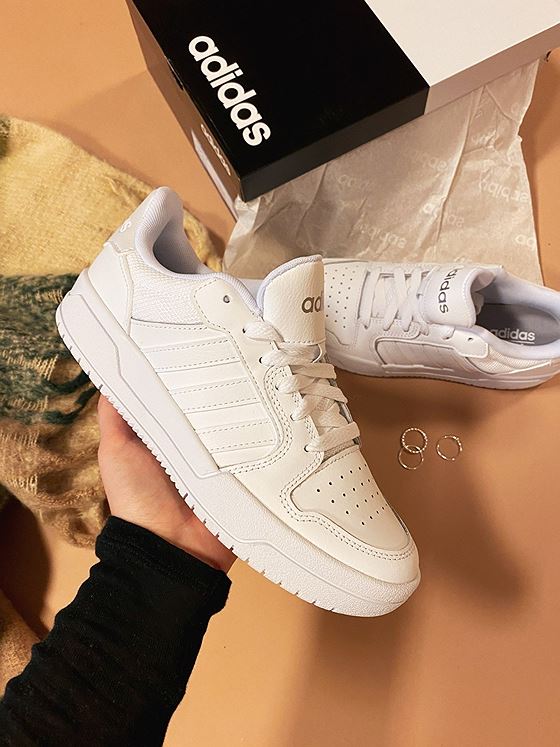 adidas Entrap Cloud White/ Matte Silver