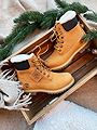 Timberland 6 inch Premium Shearling Lined Wp Boot Yellow
