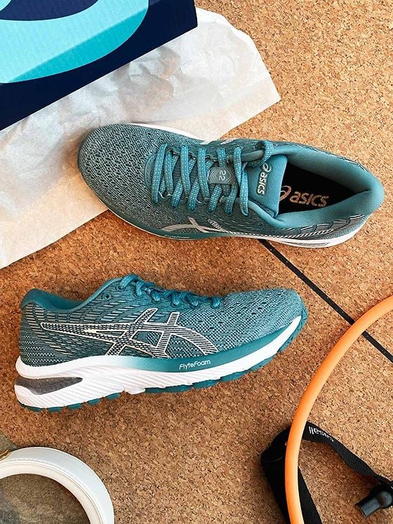 ASICS Gel-Cumulus 22 Smoke Blue/ White