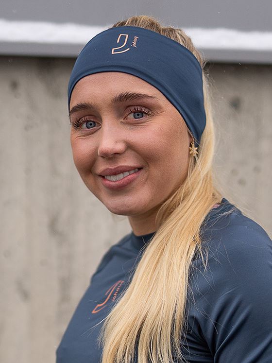 Johaug Discipline Headband 2.0 Matte Navy