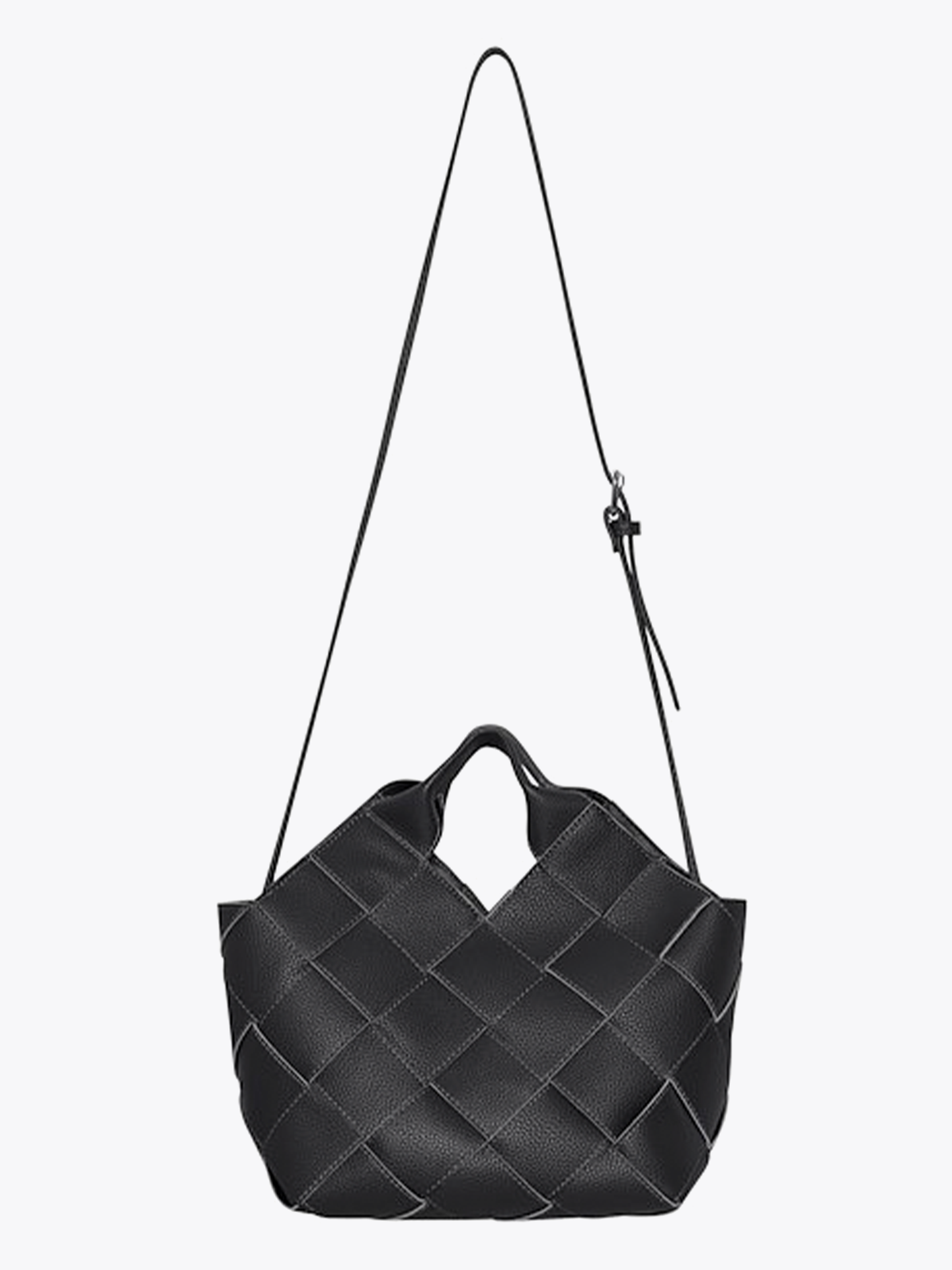 Ichi Miu Shoulder Bag - Sort | Getinspired.no