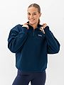 7 DAYS Active Organic Regular Half Zip Pageant Blue