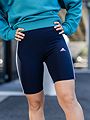 adidas 3-Stripes Bike Short Blå