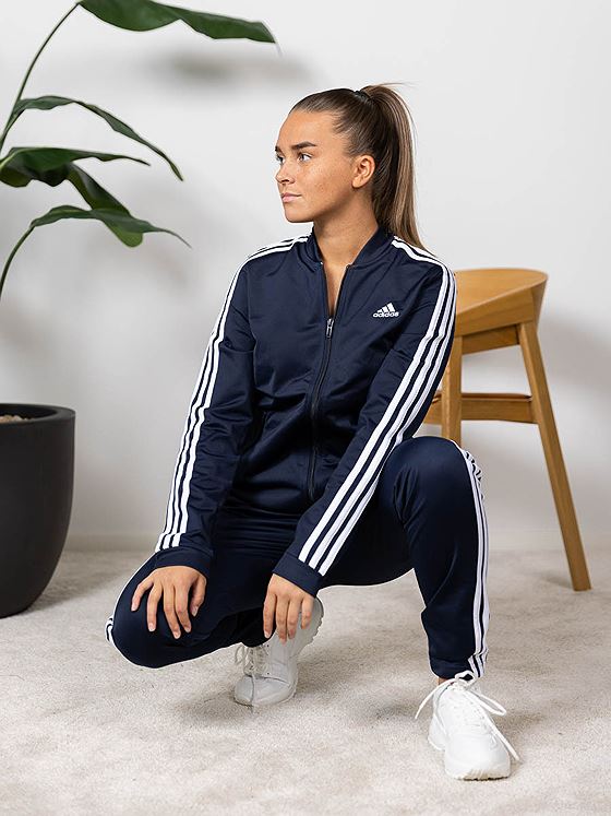 adidas 3-Stripes Tracksuit Navy