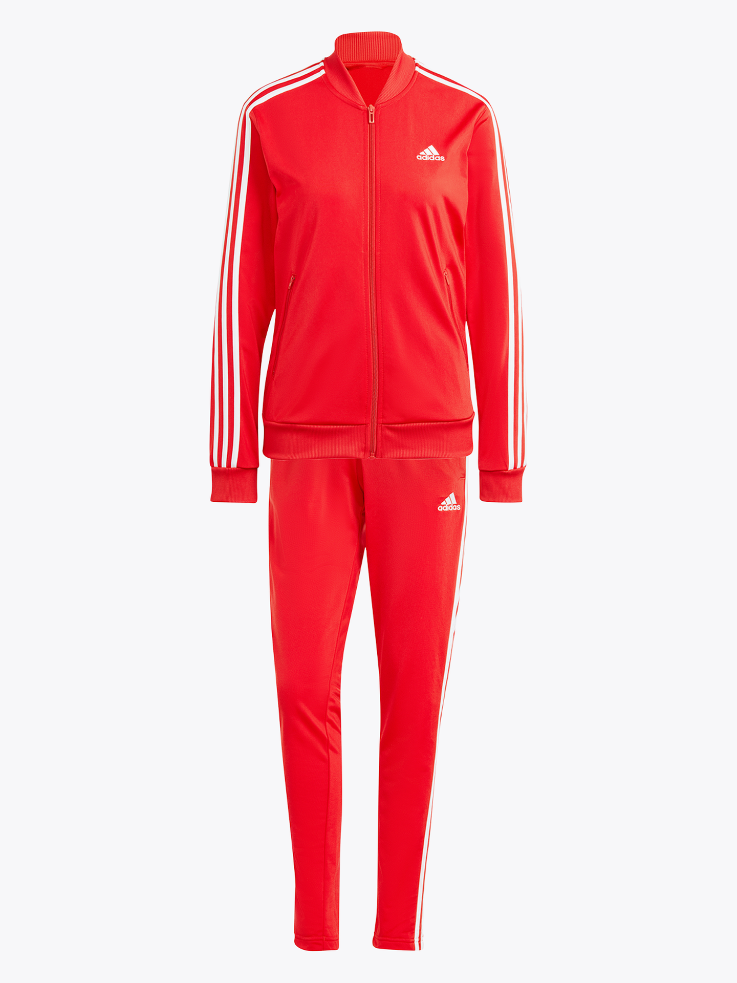 Adidas deals tracksuit rød