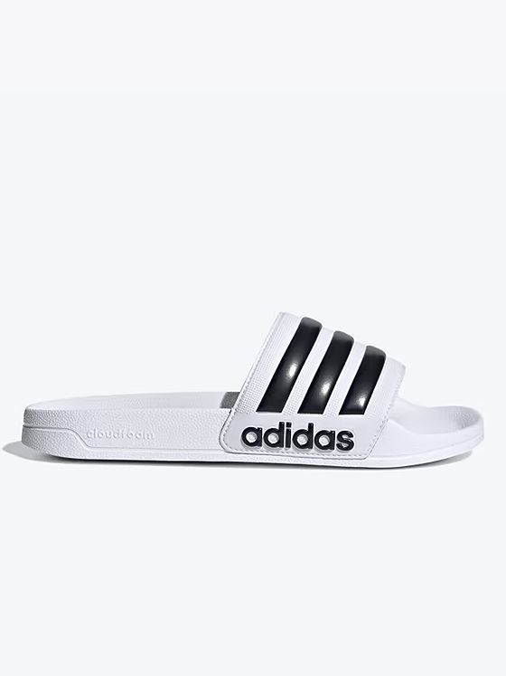 adidas Adilette Slipper Cloud White / Core Black