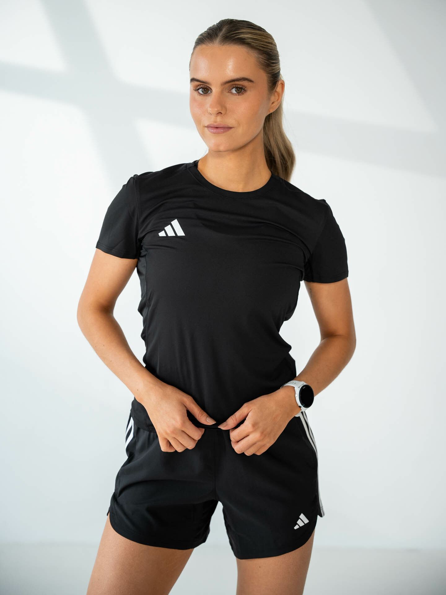 adidas Adizero Essential Tee Black