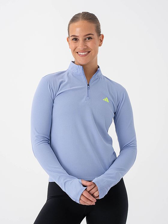 adidas Adizero 1/4 Zip Bluspa