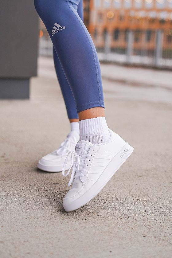 adidas Breaknet Cloud White / Cloud White / Silver Metallic