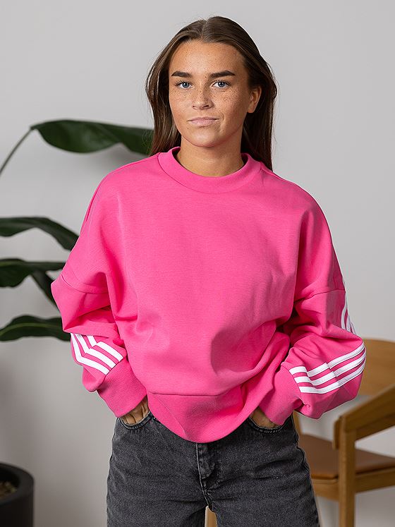 adidas Future Icons 3-Stripes Crew Pulse Magenta