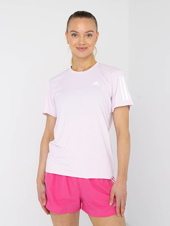 adidas Own The Run Tee Almost Pink