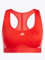 adidas Power Medium Support 3-Stripes Bra VivRed / White