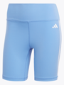 adidas Training Essentials 3-Stripes Bike Short Blue Fusion