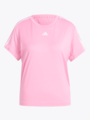 adidas Training Essential 3-Stripes Tee Bliss Pink F22 / White