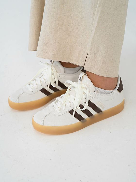 adidas VL Court 3.0 Off White / Earth Strata / Wonder Beige