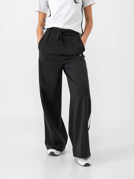 adidas 3-Stripes Fleece Pant Black