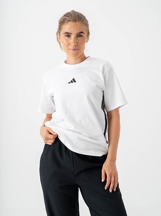 adidas 3-Stripes SJ Tee WHITE/BLACK