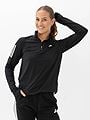 adidas Own The Run Bar Half-Zip Black